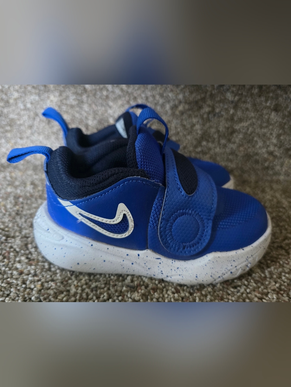 Nike Toddler Sneakers – Size 8C (Blue/White)